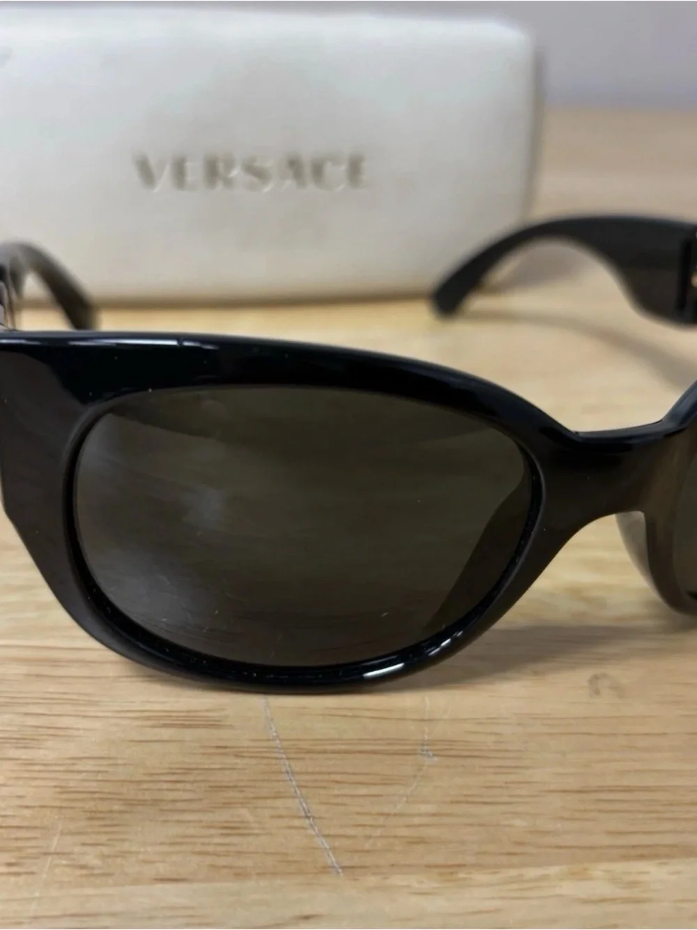 Versace Medusa Mod 4265 Iconic Archive Edition Black Gold Sunglasses Biggie